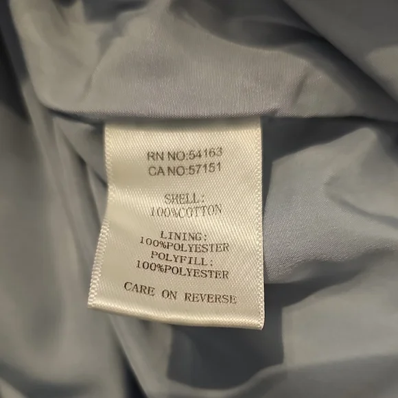 Marc New York Diamond Quilted Shacket Acid Wash Coastal Grandma NWT - Picture 12 of 13